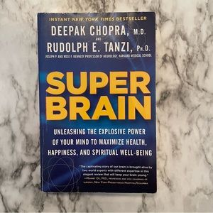 (4/$20) Super Brain Deepak Chopra  (spirituality, well being, self help)